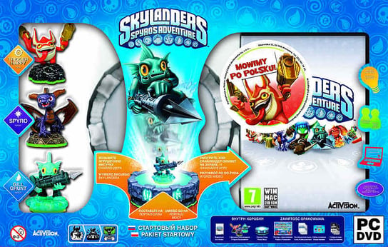 Skylanders Spyro's Adventures: Starter Pack Polska wersja Activision