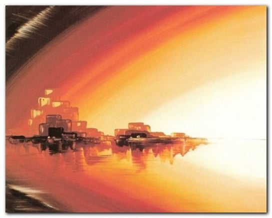 Skyline At Sundown plakat obraz 50x40cm Wizard+Genius