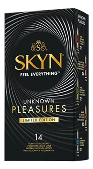 Skyn, Feel Everything Unknown Pleasures Limited Edition, Nielateksowe prezerwatywy mix, 14 szt. Skyn