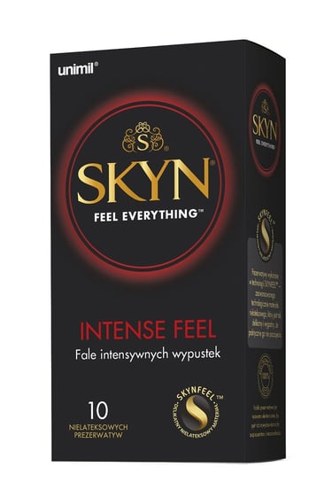 Skyn, Intense Feel, Nielateksowe prezerwatywy, 10 szt. Skyn