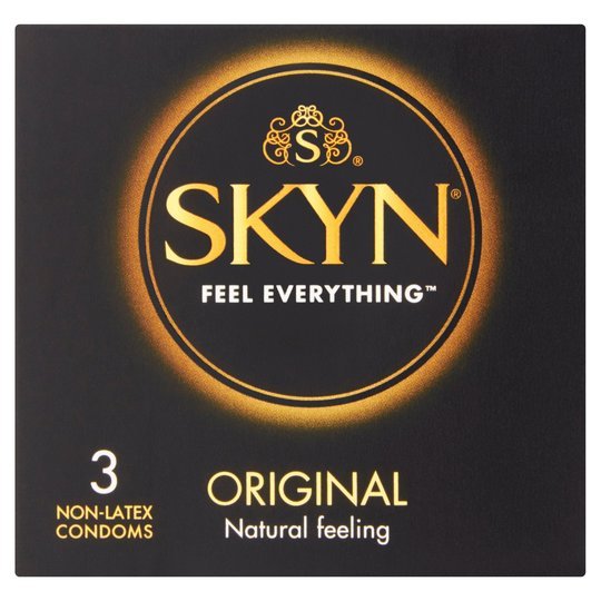 Skyn, Original, Nielateksowe prezerwatywy, 3 szt. Skyn