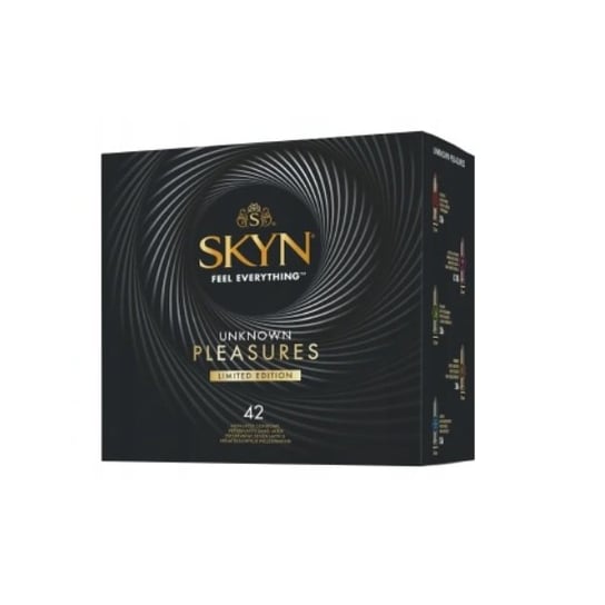 Skyn, Unknown Pleasures Limited Edition, Nielateksowe prezerwatywy mix, 42 szt. Skyn