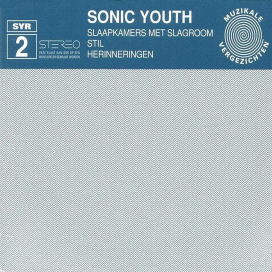 Slaapkamers Met Slagroom, płyta winylowa Sonic Youth