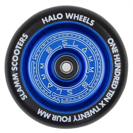 Slamm Halo Deep Dish 110mm kółko do hulajnogi wyczynowej | Blue Slamm Scooters