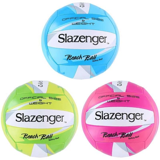 Slazenger - piłka do siatkówki plażowej rozmiar 4 (różowy) Forcetop
