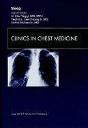 Sleep, An Issue of Clinics in Chest Medicine Lee-Chiong Teofilo L.