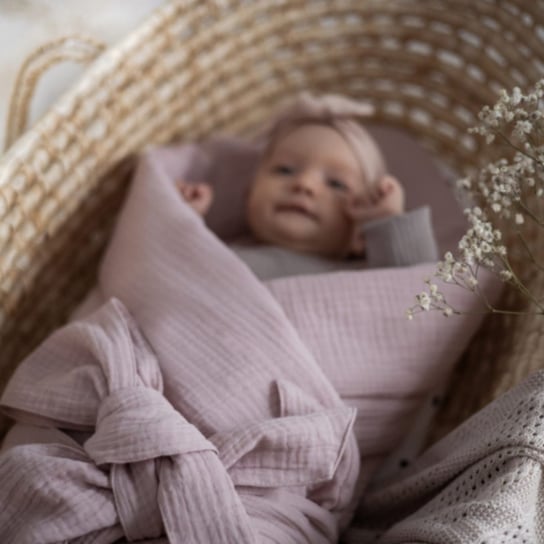Sleepee Rożek niemowlęcy muślinowy Rose Sleepee