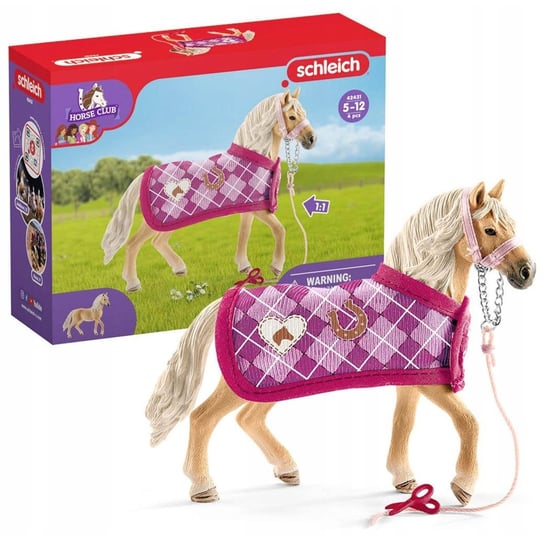 SLH42431 Schleich Horse Club - Koń Andaluzyjski Sofia z zestawem modowym, figurka dla dzieci 5+ Schleich