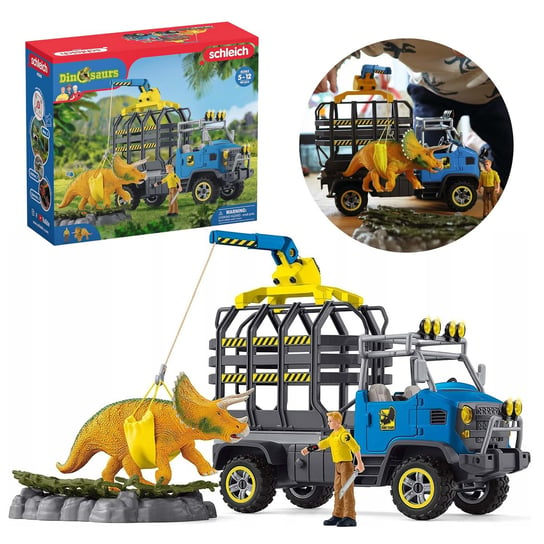 SLH42565 Schleich Dinosaurs - Misja transportu dinozaurów, figurki dla dzieci 4+ Schleich