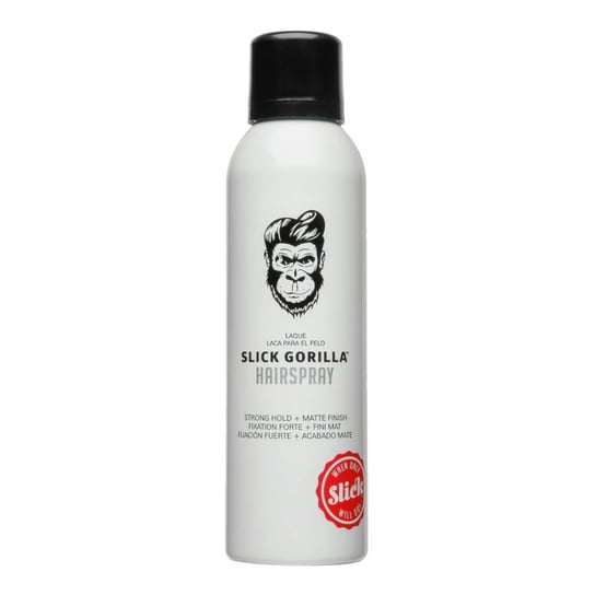 Slick Gorilla, Hairspray, Mocno utrwalający lakier do włosów, 200 ml Slick Gorilla