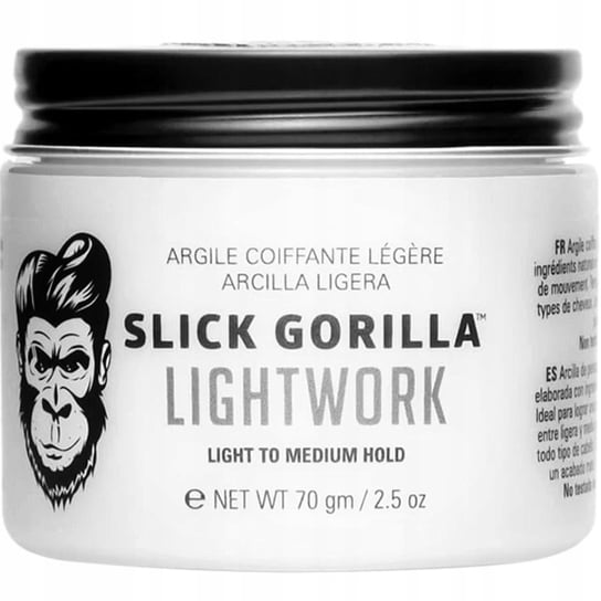 Slick Gorilla, Lightwork, Matowa glinka do włosów, 70 g Slick Gorilla