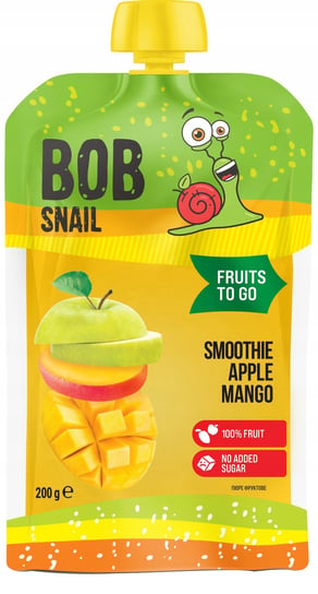 Ślimak Bob Snail przecier jabłko-mango 200 g Bob Snail