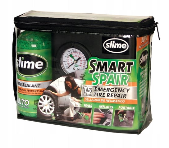Slime Smart Uszczelniacz Koło Zapasowe + Kompresor Slime