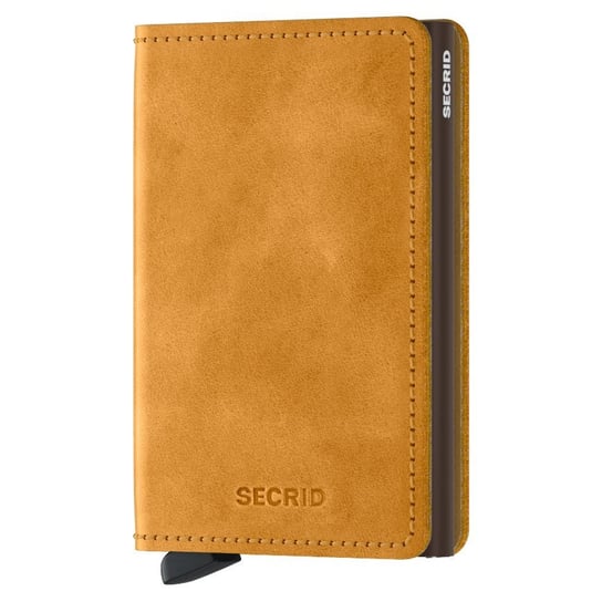 Slimwallet Secrid ochrona RFID Vintage - ochre SECRID