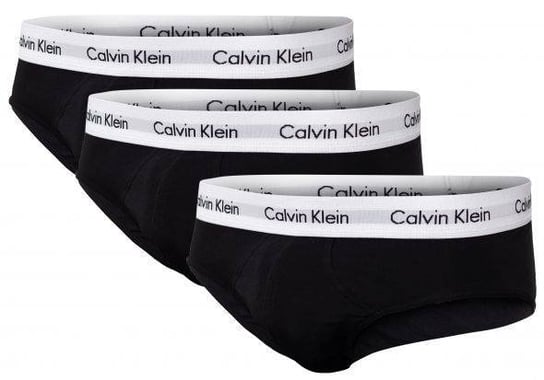 Slipy męskie Calvin Klein Bokserki Low Rise Trunk - U2661G-001 - M Calvin Klein