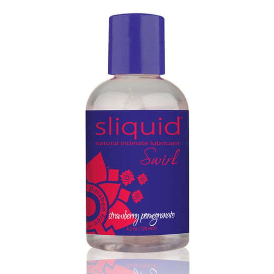 Sliquid Naturals Swirl, Żel Nawilżający, Strawberry Pomegranate, 125ml Sliquid