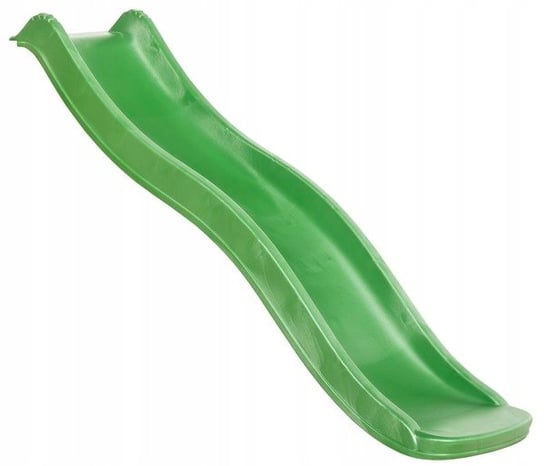 Ślizg zjeżdżalnia 2m ślizgawka plac zabaw - zielone jabłuszko KBT