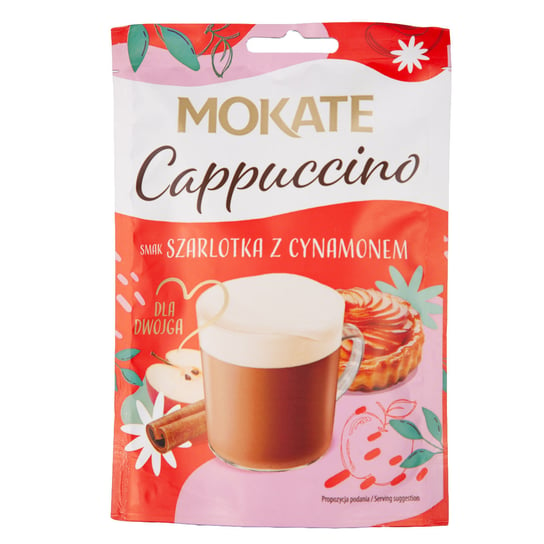 Słodka Kawa Cappuccino Szarlotka I Cynamon Deserowa Pianka Bez Eskpresu 40g Mokate