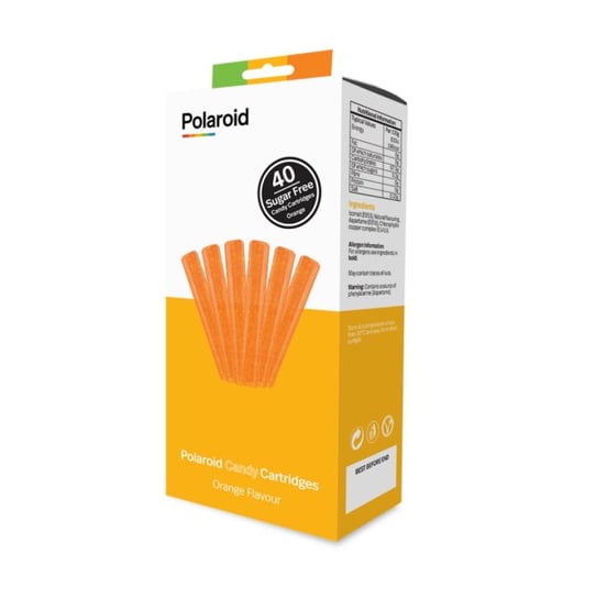 Słodki wkład, filament Polaroid Candy Cartridges o smaku pomarańczy Polaroid