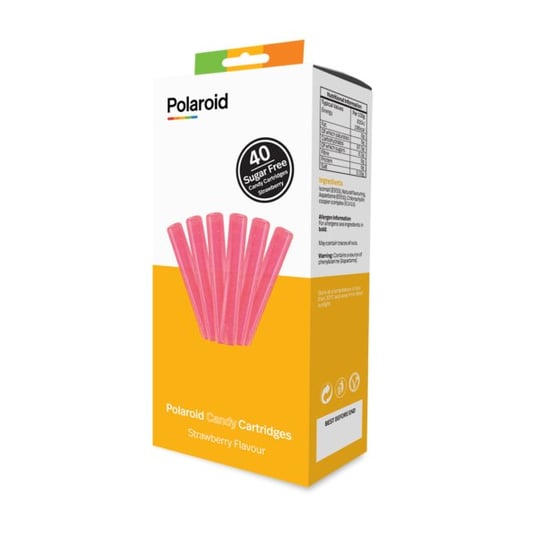 Słodki wkład, filament Polaroid Candy Cartridges o smaku truskawkowym Polaroid