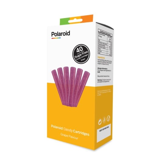 Słodki wkład, filament Polaroid Candy Cartridges o smaku winogronowym Polaroid