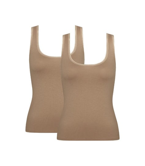 Sloggi, 2 x Koszulka damska sloggi GO Tank Top C2P, rozmiar XS Sloggi