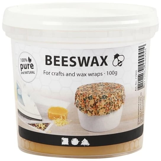 Słoik 100% naturalnego wosku pszczelego - 100 gr Inna marka