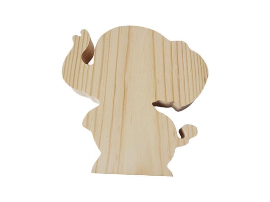 Słoń drewniany 13cm skrzynkizdrewna