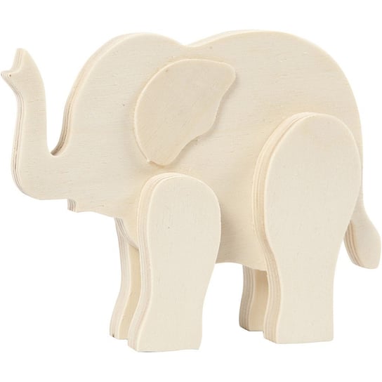 Słoń ze sklejki, 12 cm Creativ Company