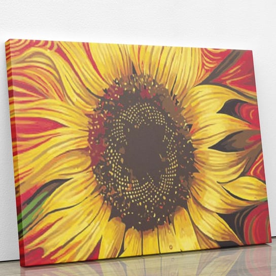 Słonecznik - Malowanie po numerach 50 X 40 cm ArtOnly