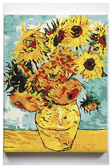 Słoneczniki Vincent Van Gogh Malowanie po numerach Akrylowo