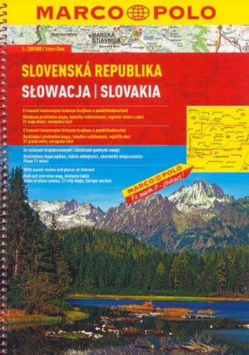 Słowacja 1:200 000 Opracowanie zbiorowe