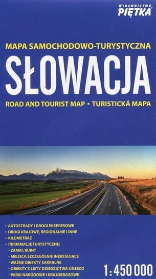 Słowacja 1:450 000 mapa samochodowa PIĘTKA Opracowanie zbiorowe