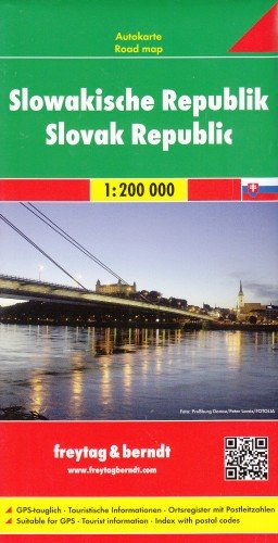 Słowacja. Mapa 1:200 000 Opracowanie zbiorowe