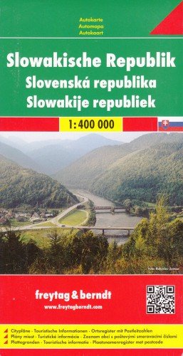 Słowacja. Mapa 1:400 000 Freytag & Berndt