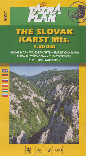 Słowacki Kras. Mapa 1:50 000 TatraPlan