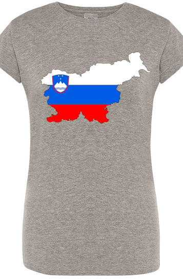 Słowenia Flaga Damski T-shirt Modny Nadruk R.M Inna marka