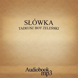 Słówka Boy-Żeleński Tadeusz