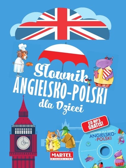Słownik angielsko-polski dla dzieci + CD Sandecka Katarzyna