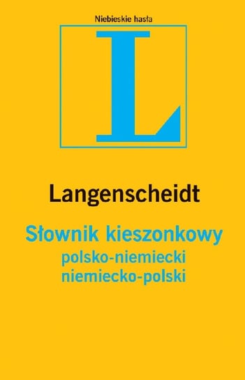 Słownik kieszonkowy polsko-niemiecki, niemiecko-polski Langenscheidt Walewski Stanisław