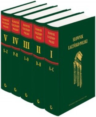 Słownik łacińsko-polski. Tom 1-5 Opracowanie zbiorowe