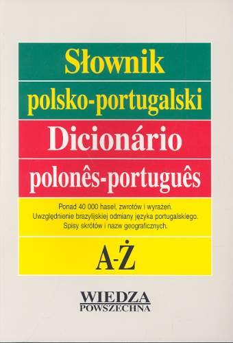 Słownik Polsko-Portugalski Śliwiński Antoni, Śliwińska-Tyszkiewicz Leokadia
