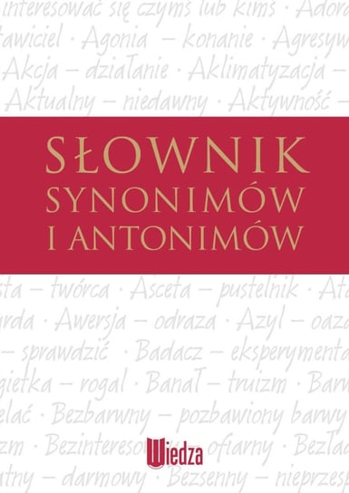 Słownik synonimów i antonimów Dąbkowski Grzegorz, Marcjanik Małgorzata