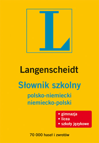 Słownik szkolny polsko-niemiecki niemiecko-polski Opracowanie zbiorowe