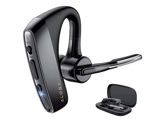 Słuchawka bezprzewodowa z mikrofonem Alogy Bluetooth 5.1 CVC8.0 douszna Alogy