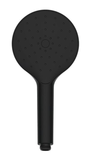 Słuchawka prysznicowa czarna z automatycznym czyszczeniem, Ø 12 cm, WENKO Wenko