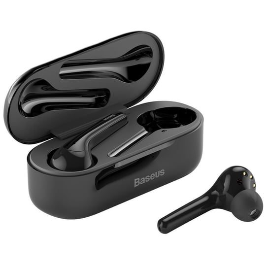 Słuchawki BASEUS TWS Encok W07, Bluetooth, czarne Baseus