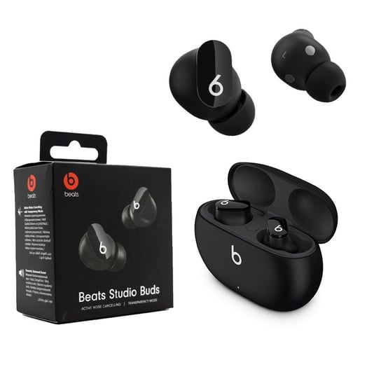 Słuchawki bezprzewodowe - Apple Beats Studio Buds True Wireless - ANC Wodoodporne - Czarne Beats
