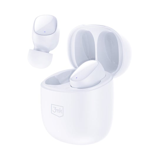Słuchawki bezprzewodowe białe - 3mk FlowBuds™ White Inna marka