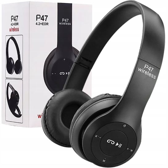 Słuchawki Bezprzewodowe Bluetooth Mikrofon P47 Mp3 Basic P47 LOGIT